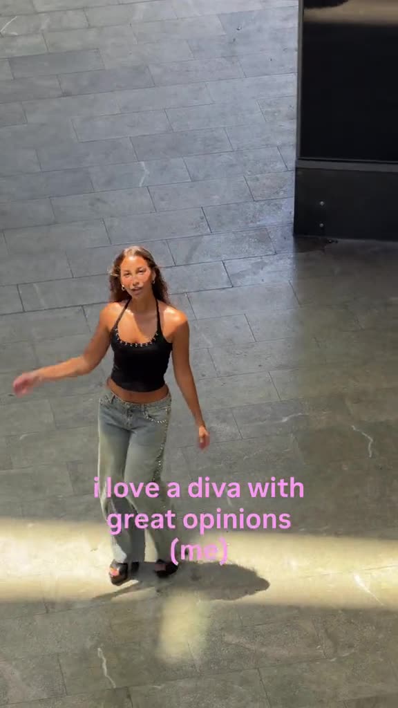 Still from a trend-led outfit video for Edikted